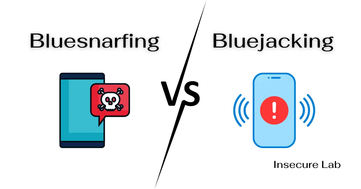 Bluesnarfing vs Bluejacking