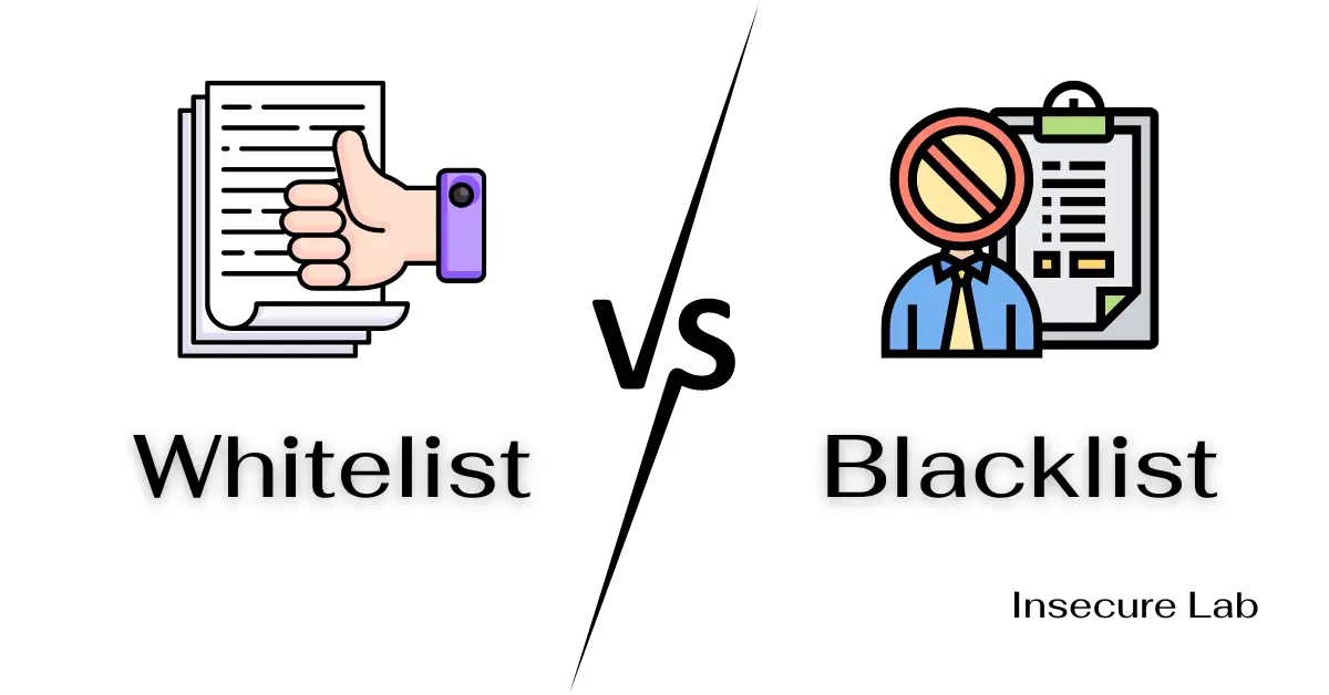 Whitelist vs Blacklist Approach in Cyber Security